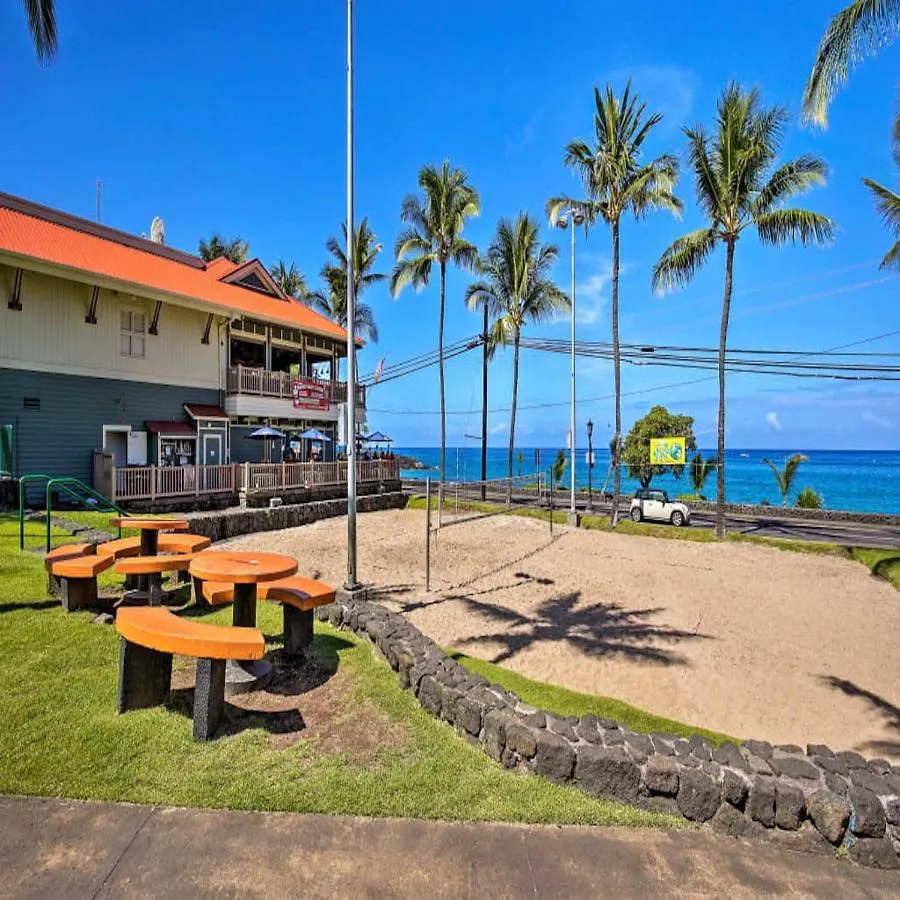 Oceanview 2 Bedroom - Walk To Downtown Kailua-Kona Apartamento